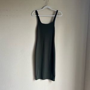 Zara Tank Dress _ Olive Green